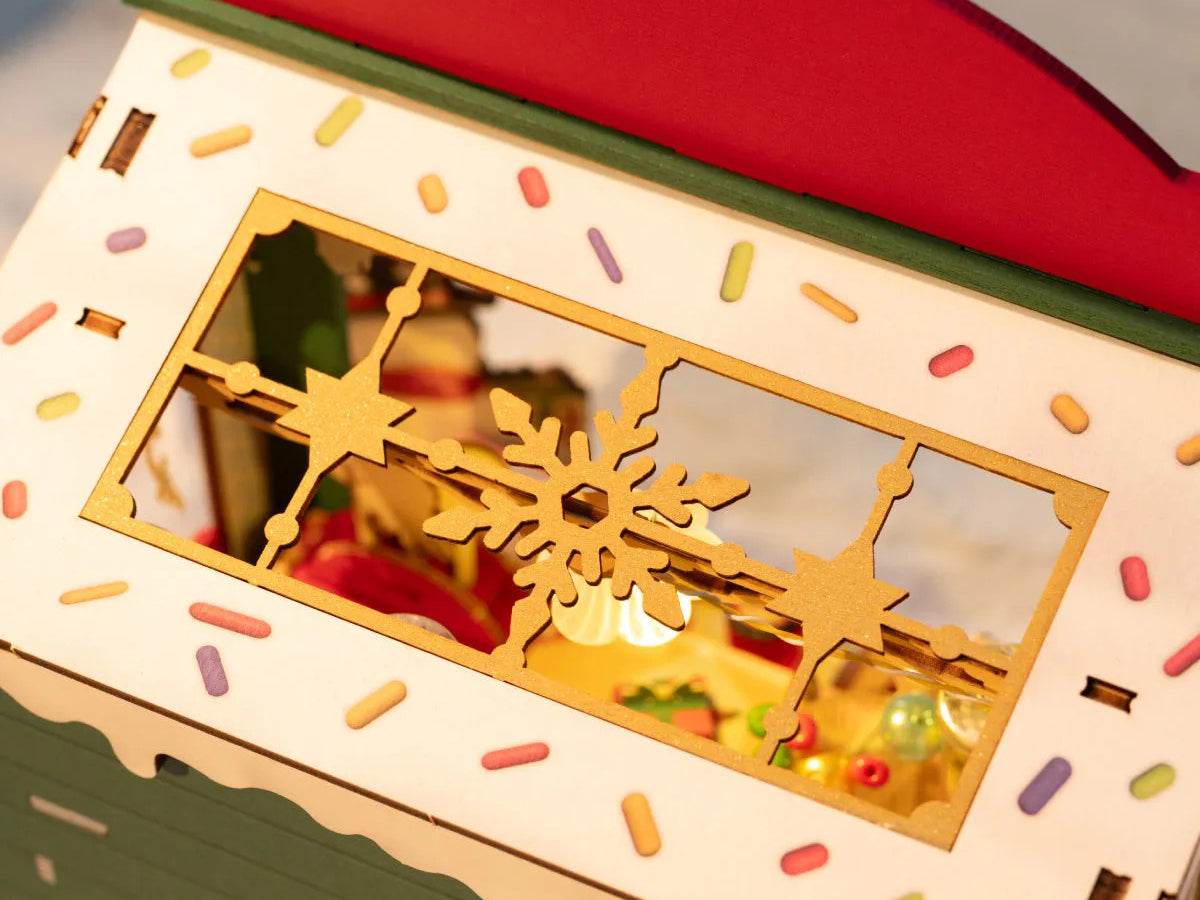 Pièce miniature - Stand de bonbons de Noël (Christmas Candy Stand) - Rolife