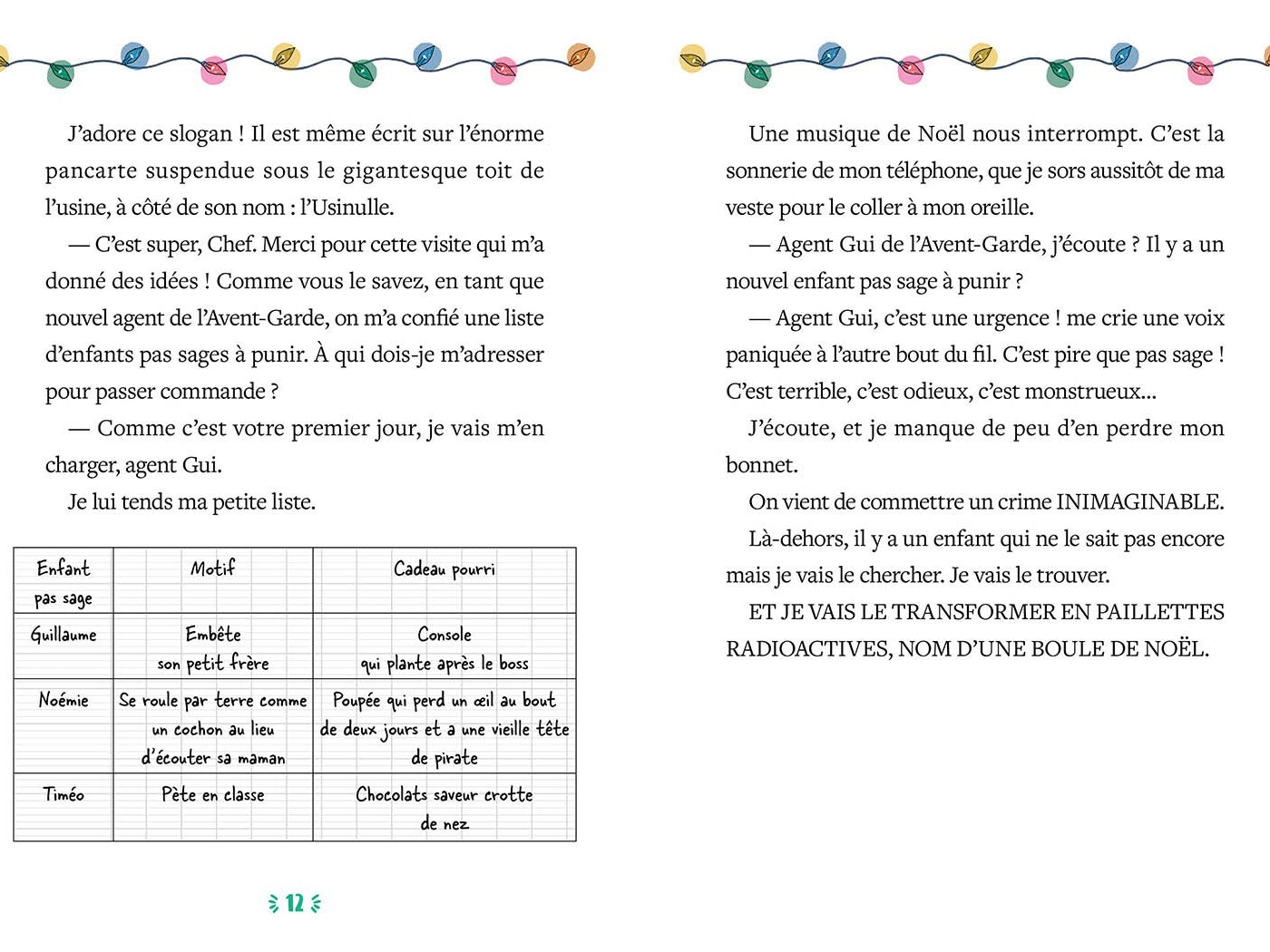 Roman de l'Avent - Mission Cadeaux nuls - Auzou