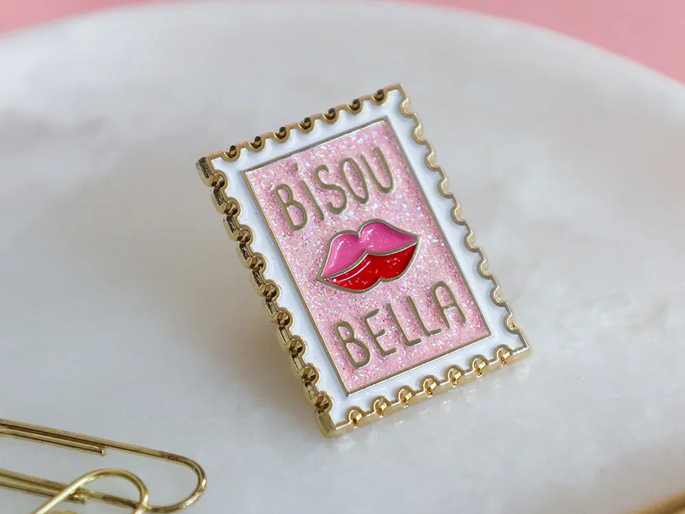 achat Pin's Bisou Bella - ATWS