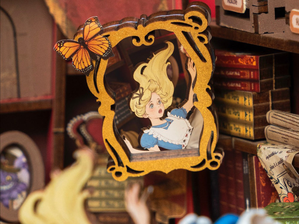 achat Book Nook - Pièce miniature - Alice Adventure - Rolife