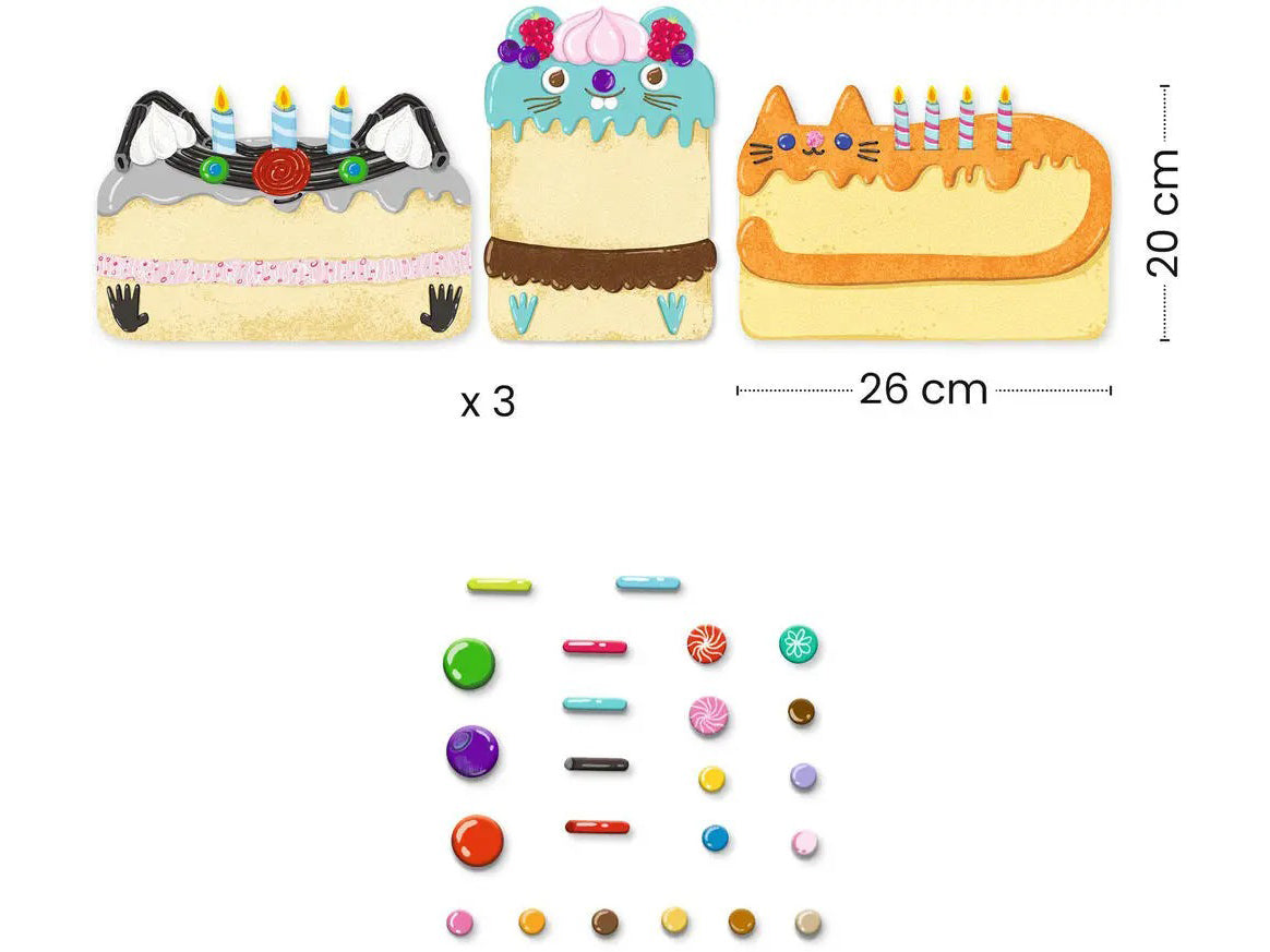 achat Mosaïque Cake et bonbecs - Djeco