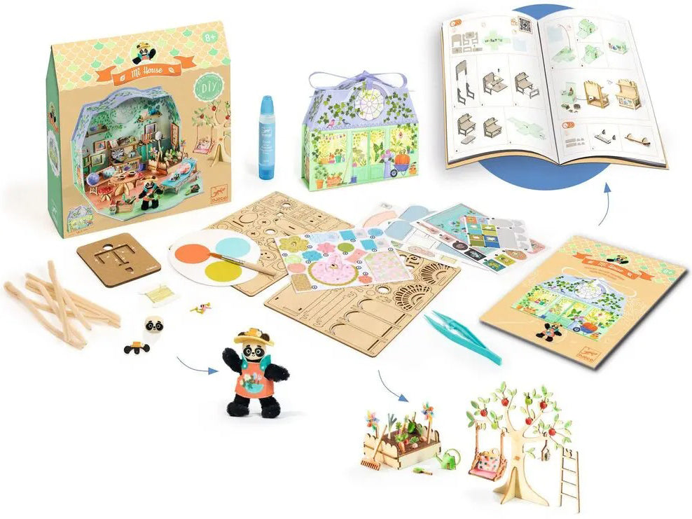 Maison miniature DIY Mi House - Olive - Djeco