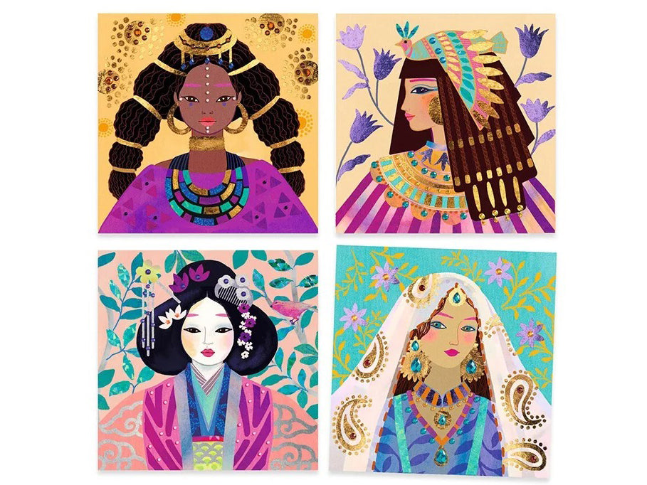 Achat Tableaux à métalliser - Parures précieuses - Djeco