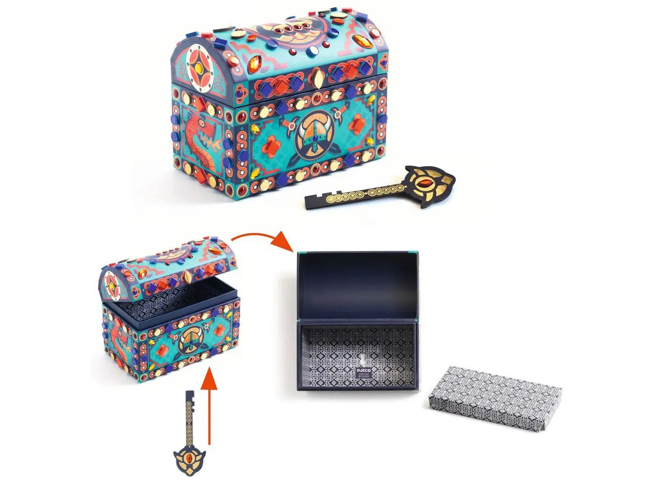 Coffret à décorer Super trésor - Djeco