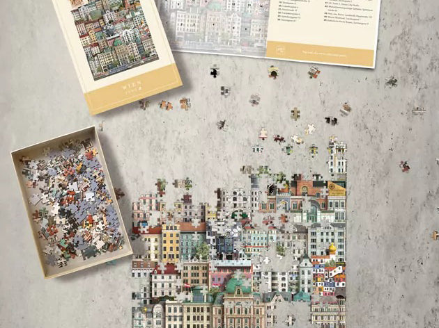 Puzzle 1000 pièces - Vienne (Wien) - Martin Schwartz