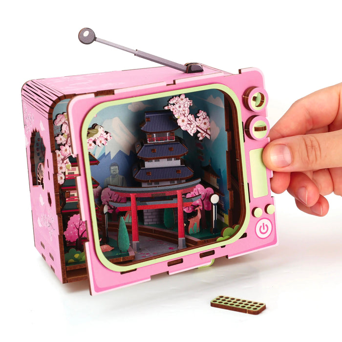 Achat Maquette 3D Bois - Tv Tokyo - Graine Créative