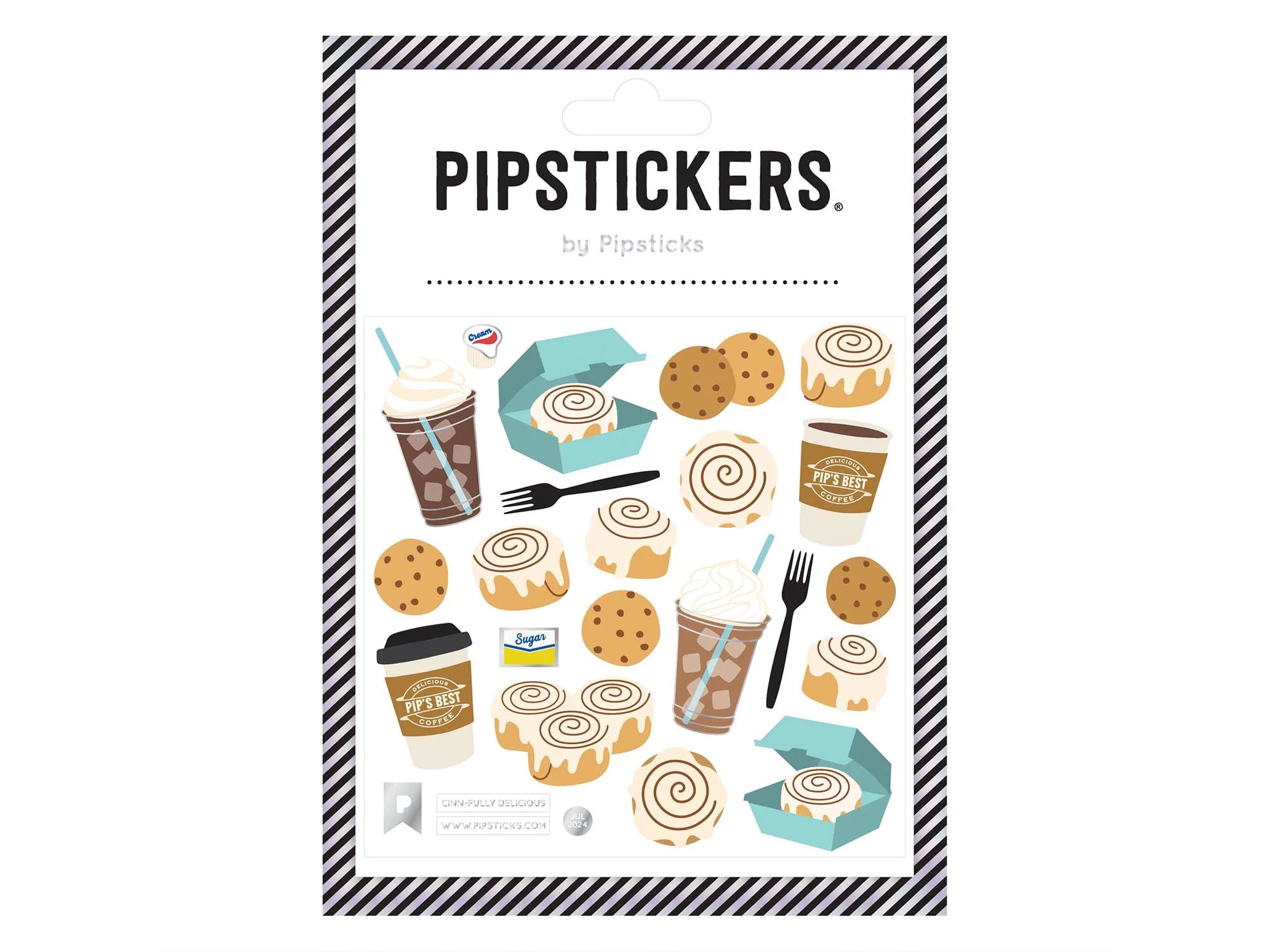 Achat Stickers Gourmandises cannelle (Cinn-Fully Delicious) - Pipsticks