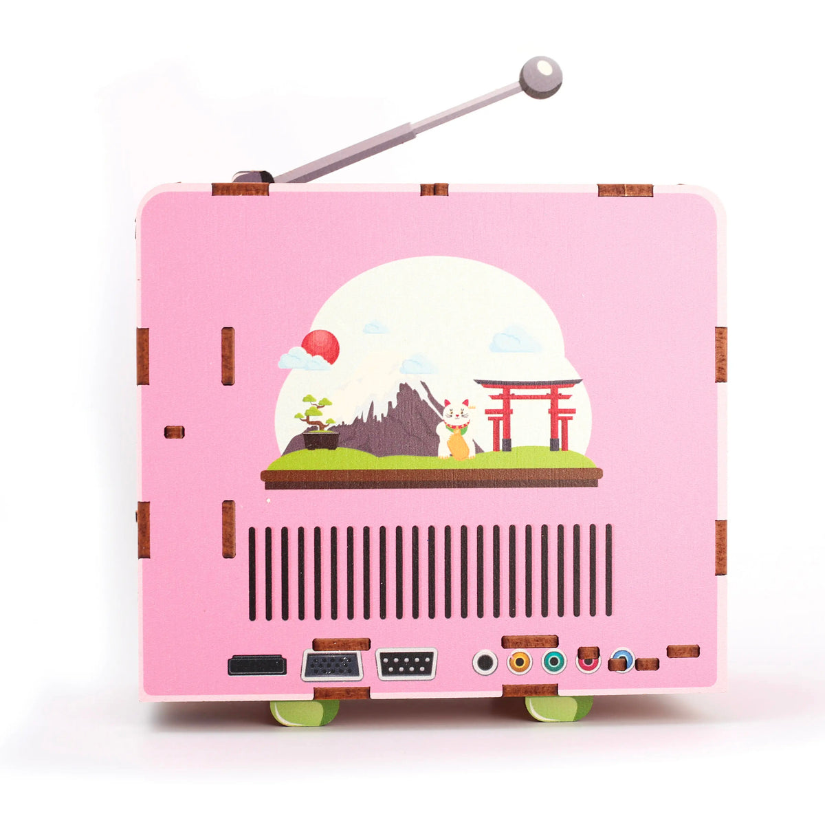 achat Maquette 3D Bois - Tv Tokyo - Graine Créative