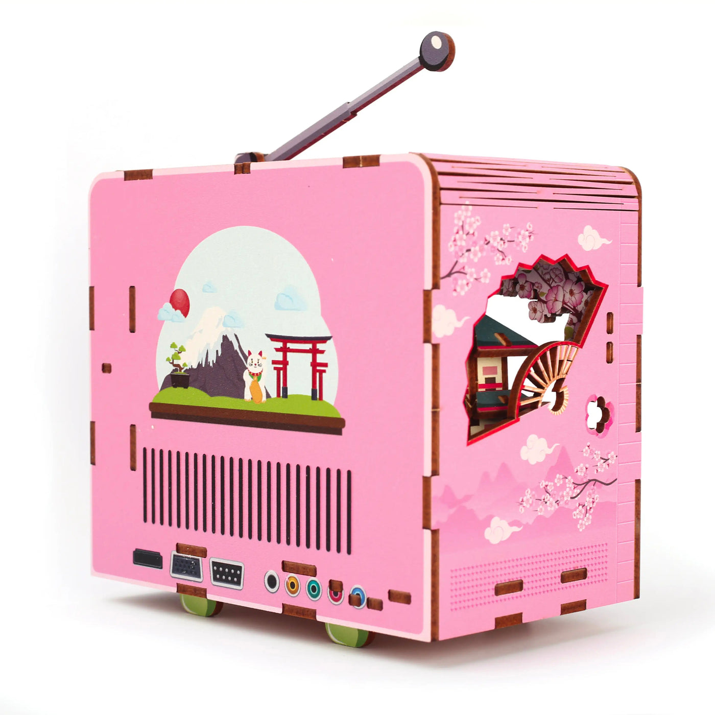 achat Maquette 3D Bois - Tv Tokyo - Graine Créative