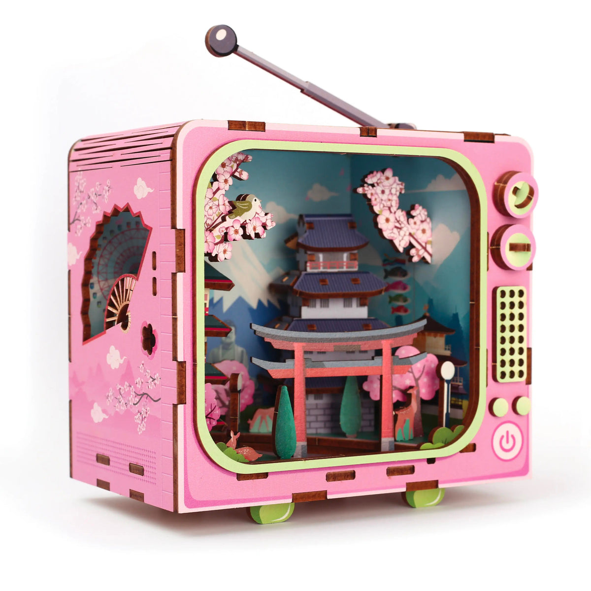 achat Maquette 3D Bois - Tv Tokyo - Graine Créative