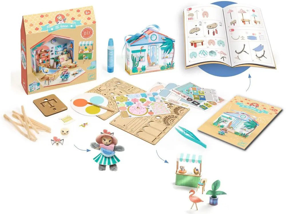 achat Maison miniature DIY Mi House - Mia - Djeco
