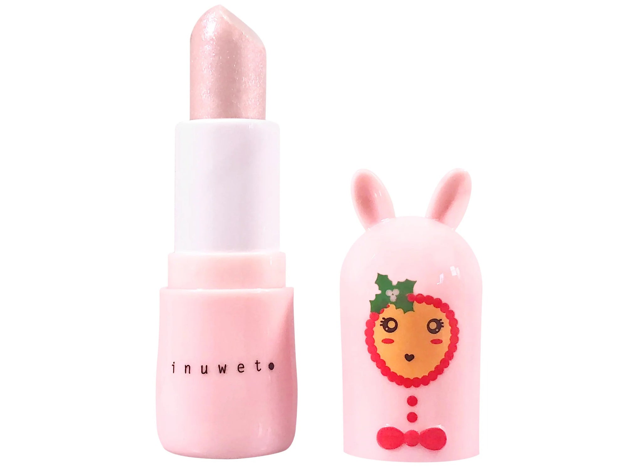 Achat Baume à Lèvres Bunny Rose Noël - Parfum Sucre d'Orge - Inuwet