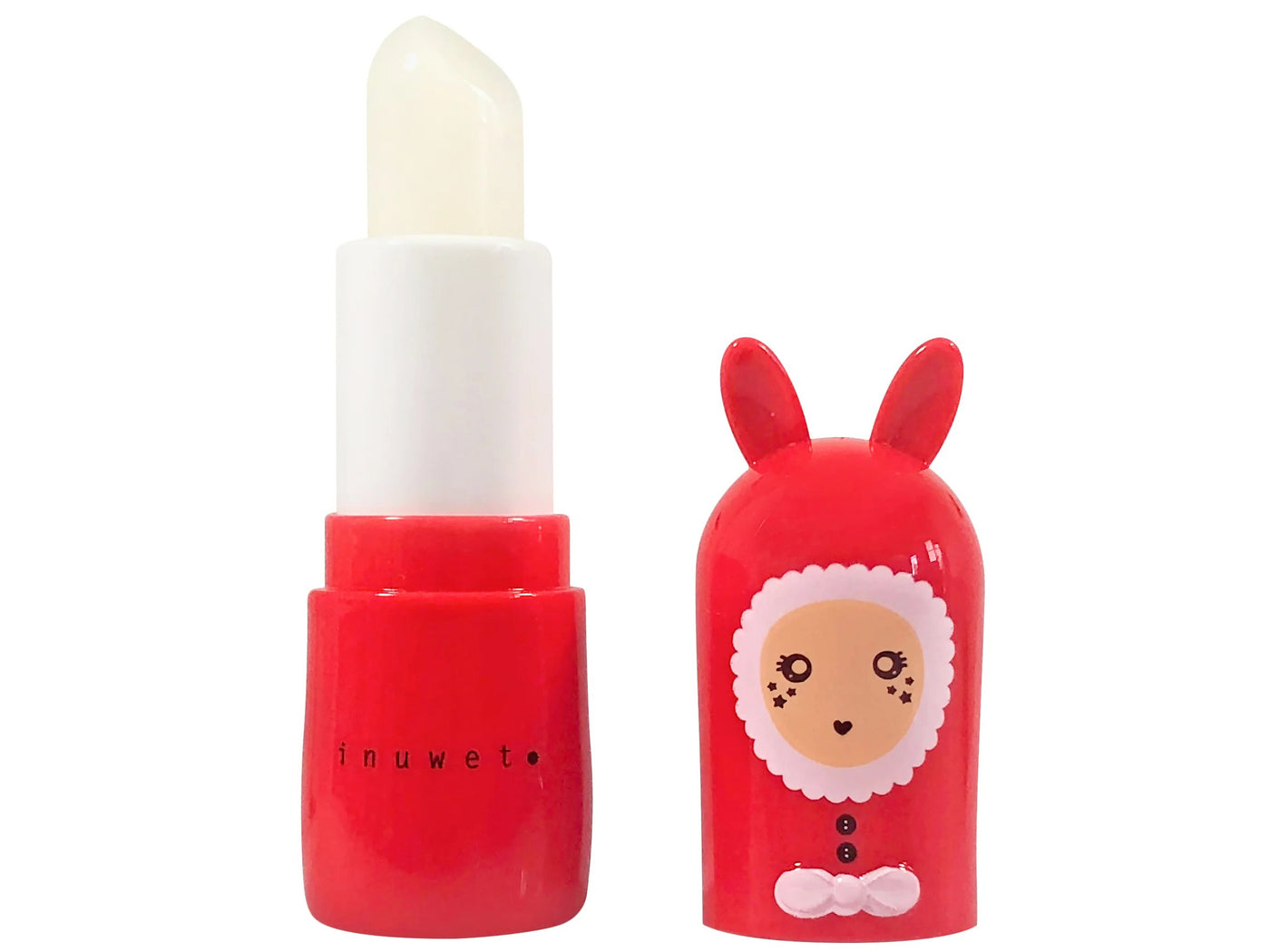 achat Baume à Lèvres Bunny Rouge Noël - Parfum Mangue Exotique - Inuwet