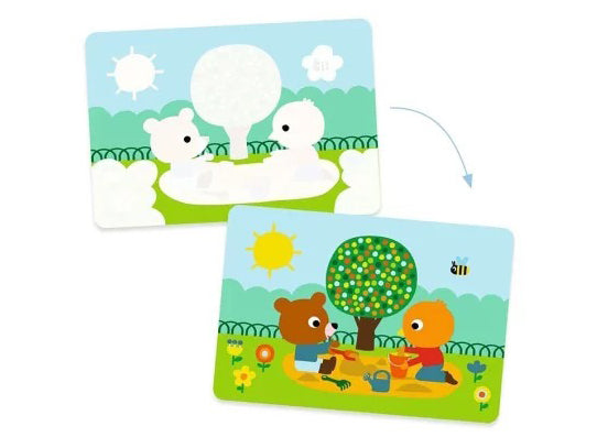 Coloriages magiques Au square - Djeco