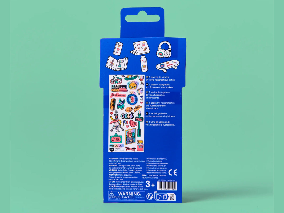 achat Fabulous Stickers Iconic - Avenue de Paris - OMY