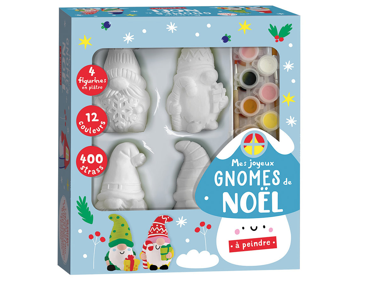 achat Mes joyeux gnomes de Noël à peindre - 1 2 3 Soleil