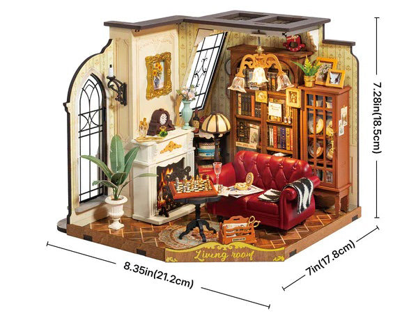 achat Pièce miniature - Le Salon de Catherine (Catherine’s Living Room) - Rolife