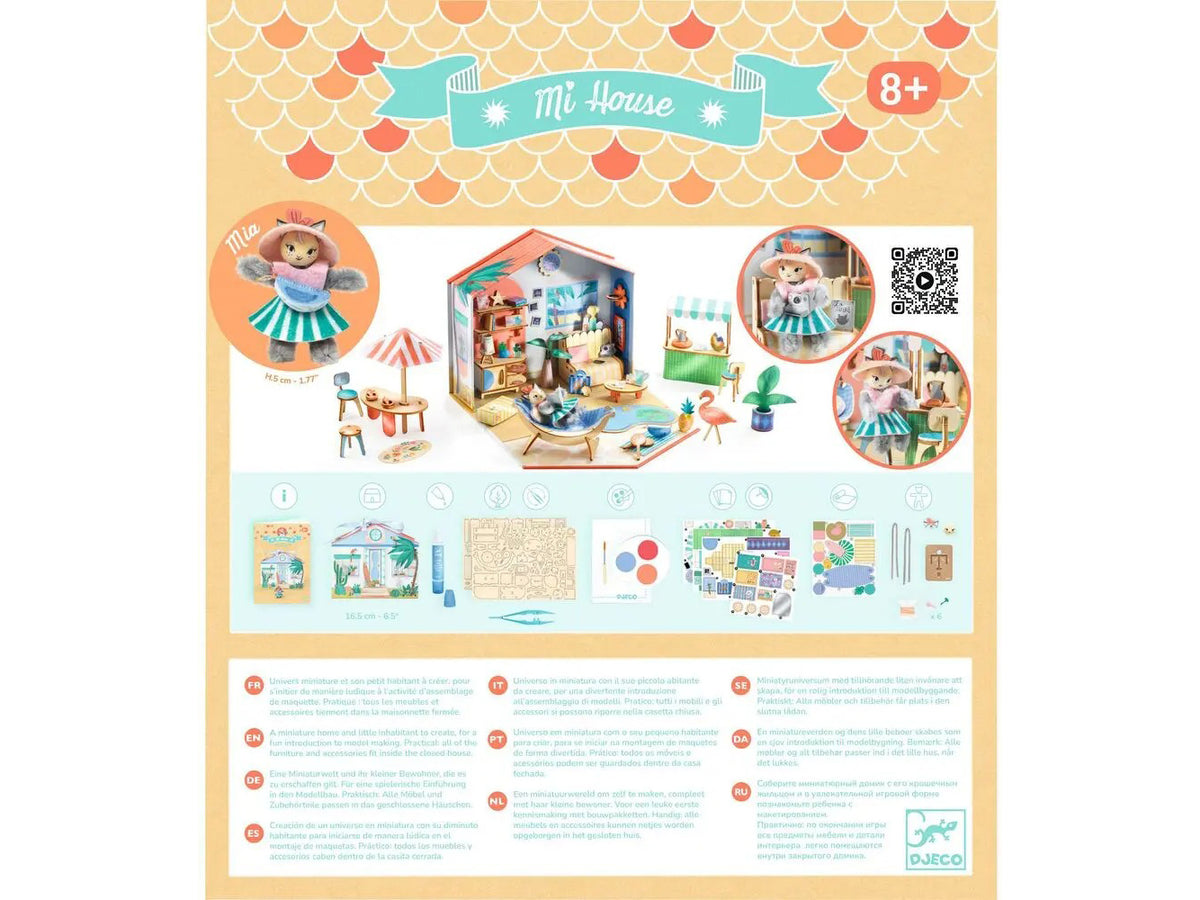 achat Maison miniature DIY Mi House - Mia - Djeco