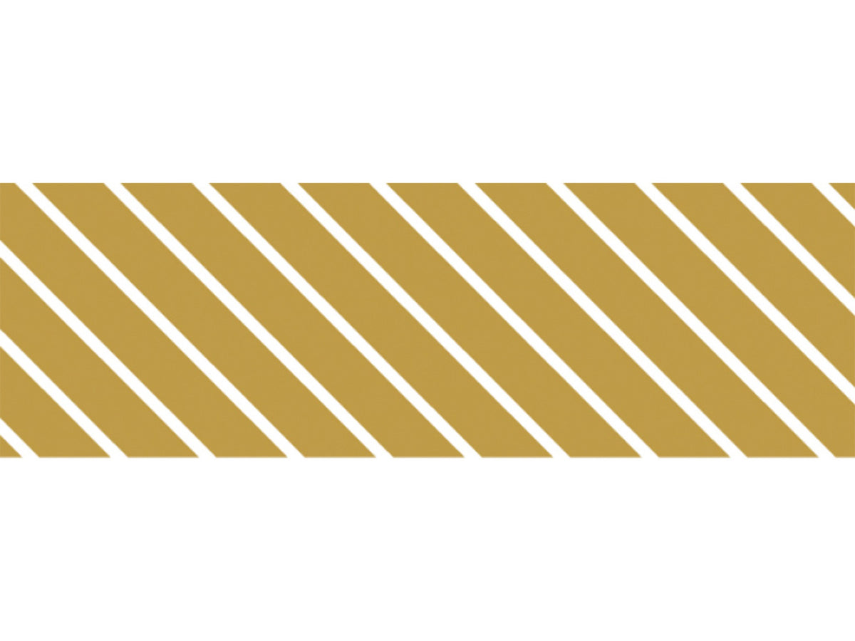 achat Masking tape washi motif - Rayures fines dorées