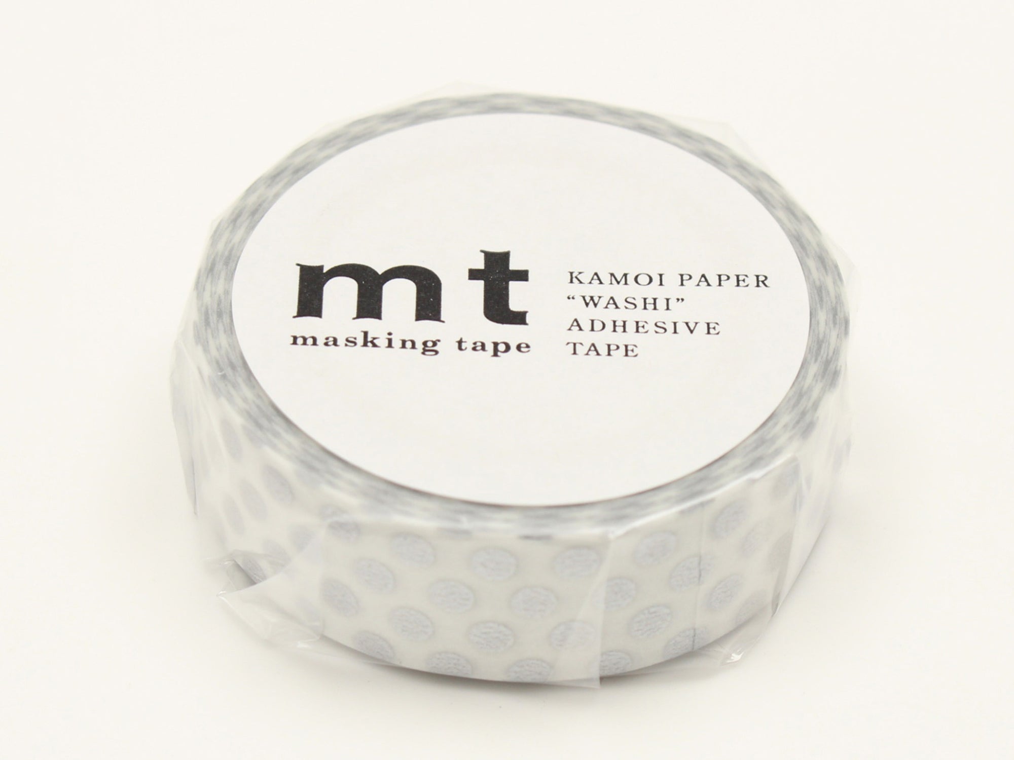 Achat Masking tape washi motif - Pois argentés