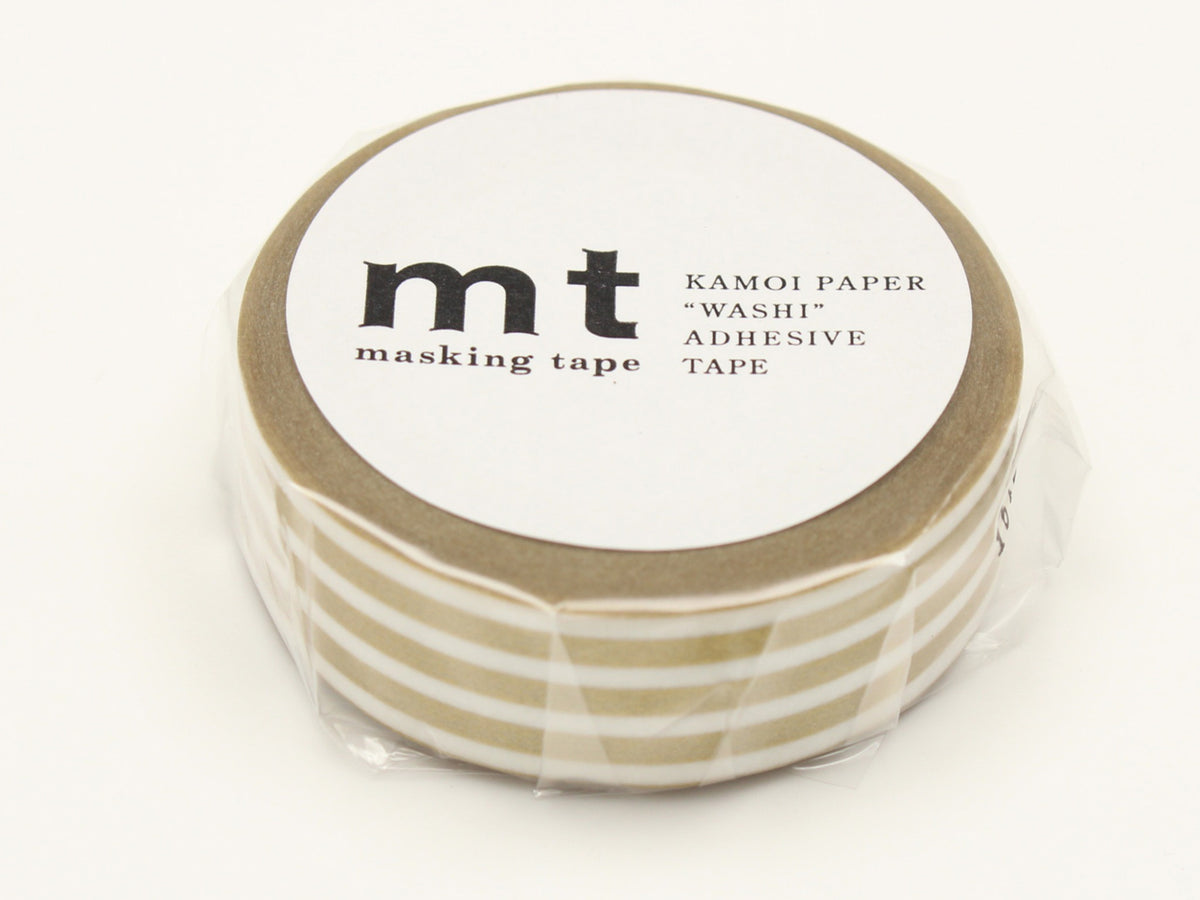 achat Masking tape washi motif - Lignes dorées