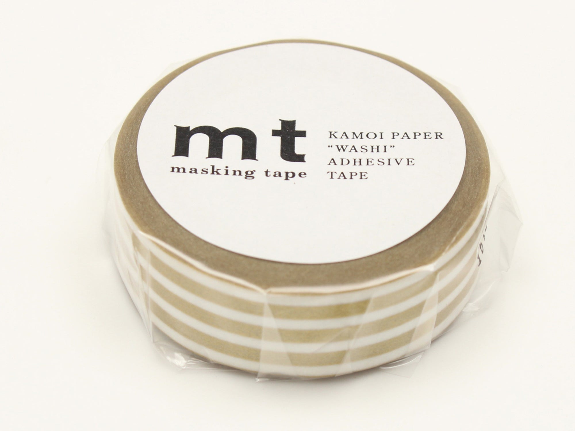 Masking tape washi motif - Lignes dorées
