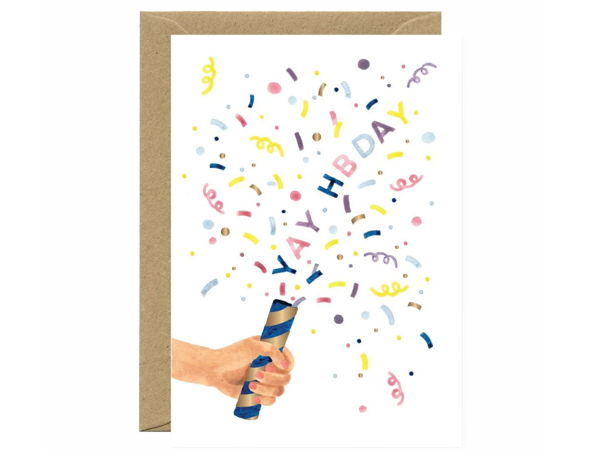 Achat Carte d'anniversaire aquarelle - Yay - ATWS