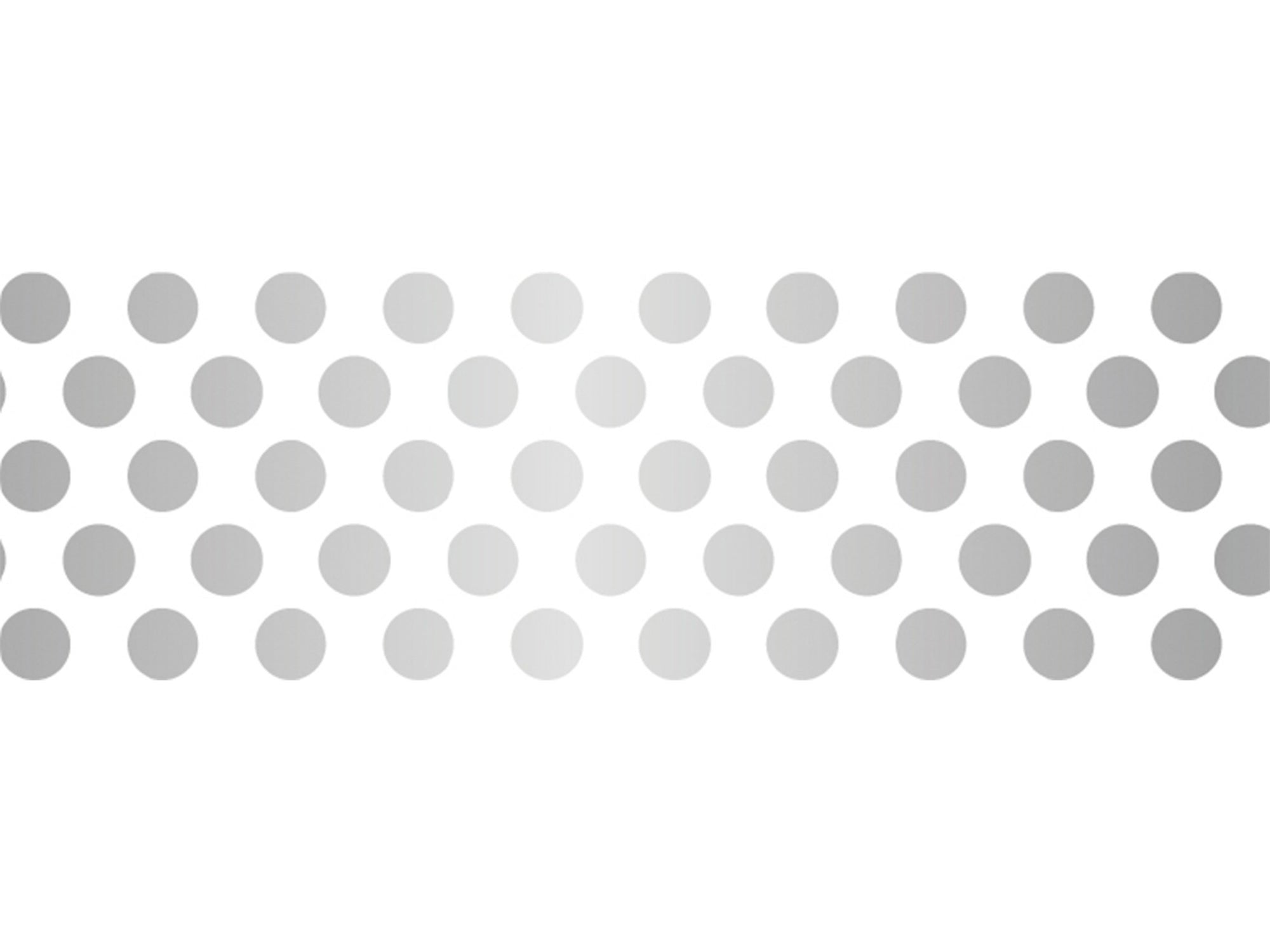 Masking tape washi motif - Pois argentés