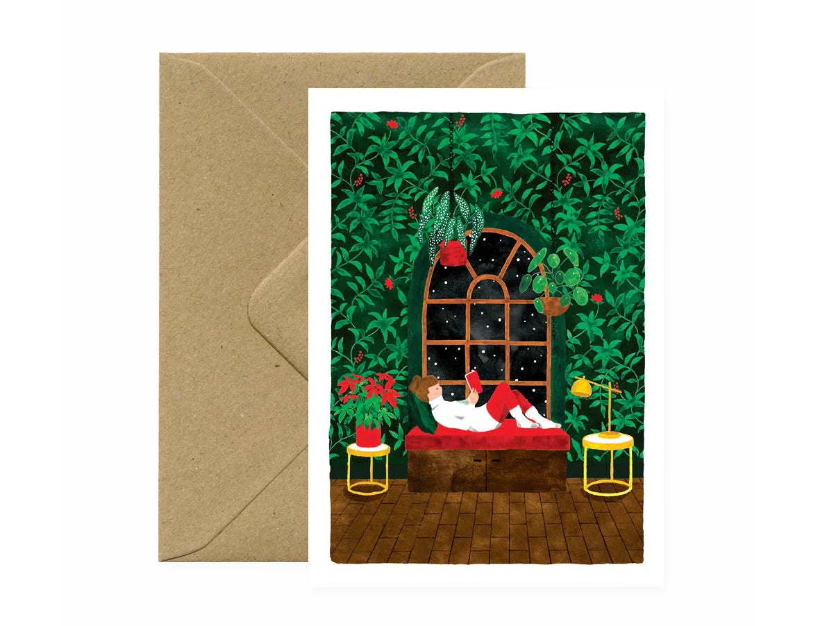 Achat Carte de Noël aquarelle - Winter - ATWS