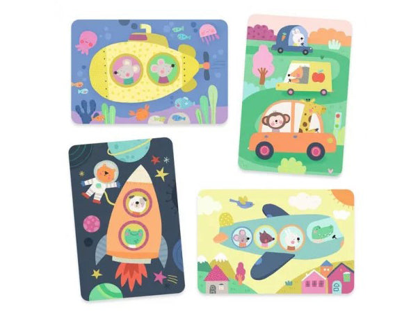 Achat Coloriages magiques En route - Djeco