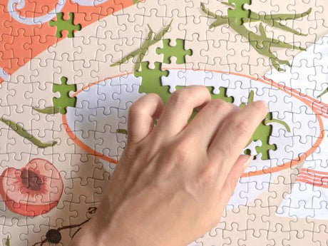 Les haricots verts - Puzzle 1000 pcs - Jour Férié