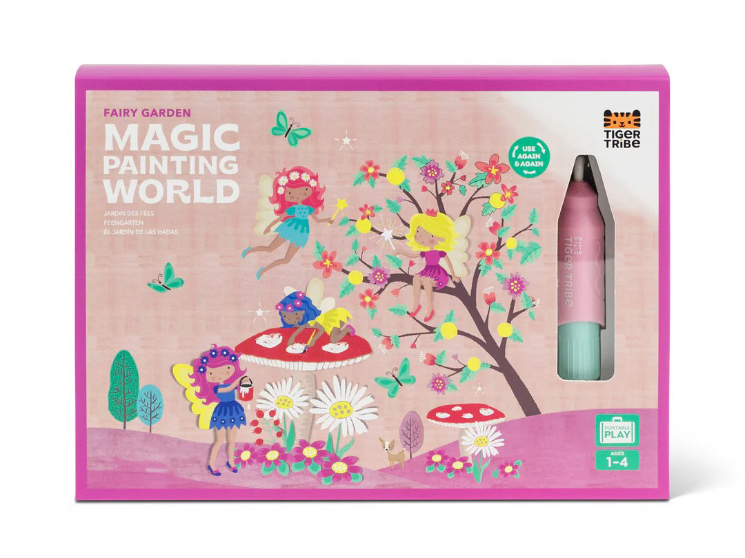 Achat Kit de peinture à l'eau magique - jardin fantastique et animaux