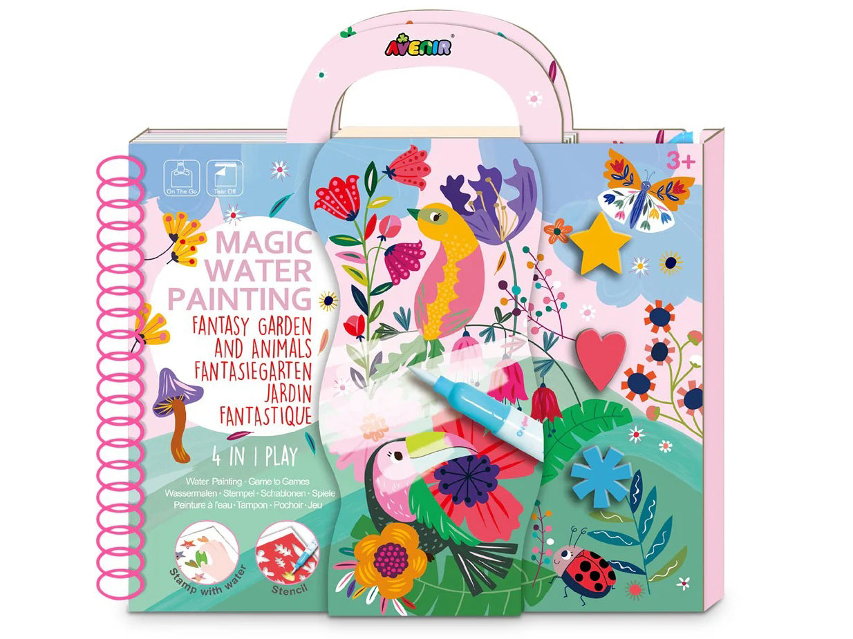Achat Kit de peinture à l'eau magique - jardin fantastique et animaux - Avenir