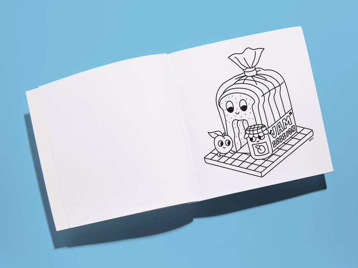 Achat Cahier de coloriage Cozy Art - Supermarket - OMY