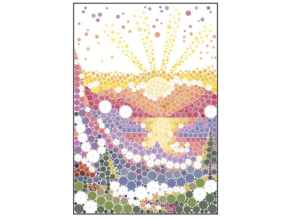 Mes tableaux au numéro - Nature - Auzou