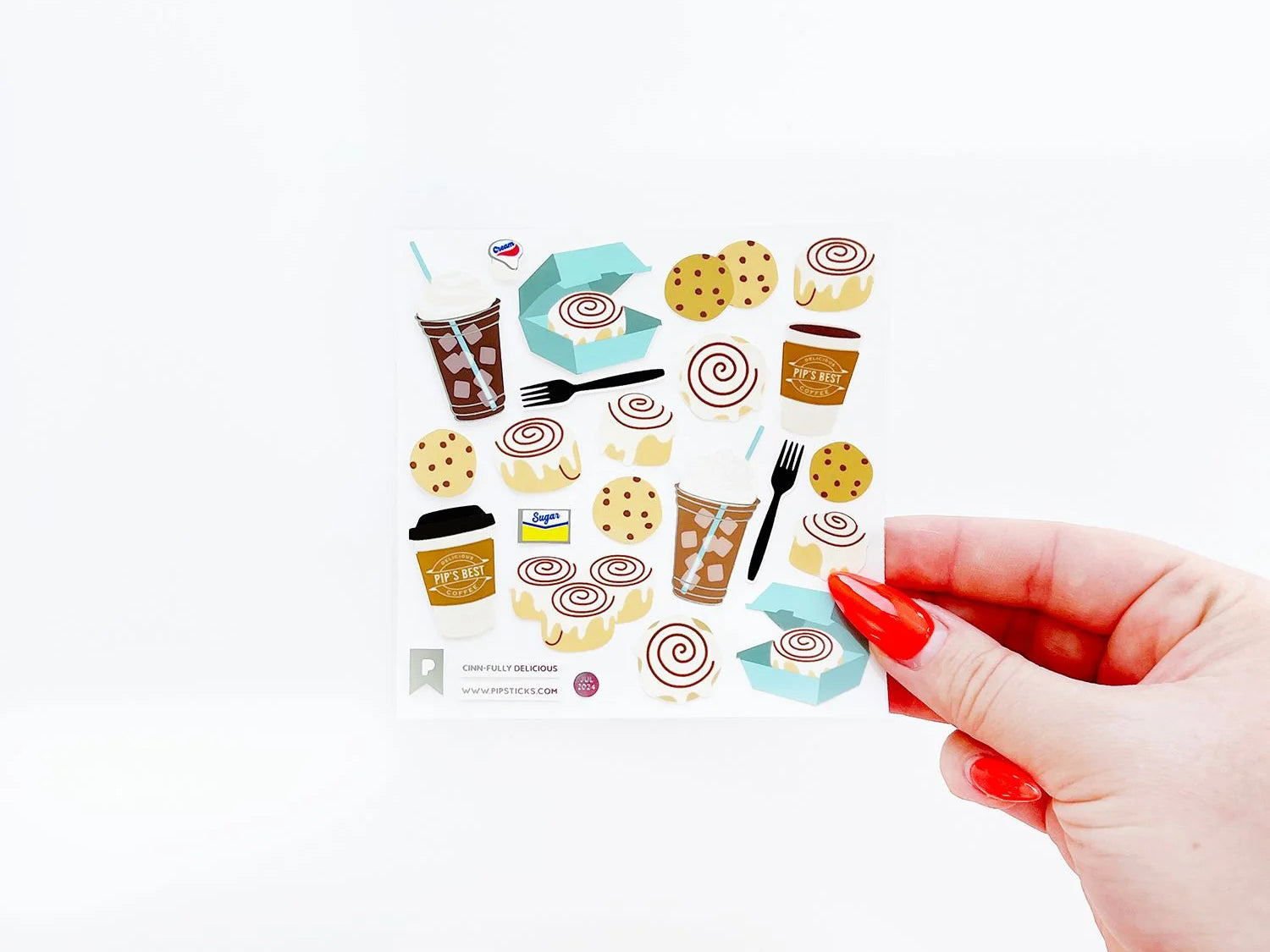 Achat Stickers Gourmandises cannelle (Cinn-Fully Delicious) - Pipsticks
