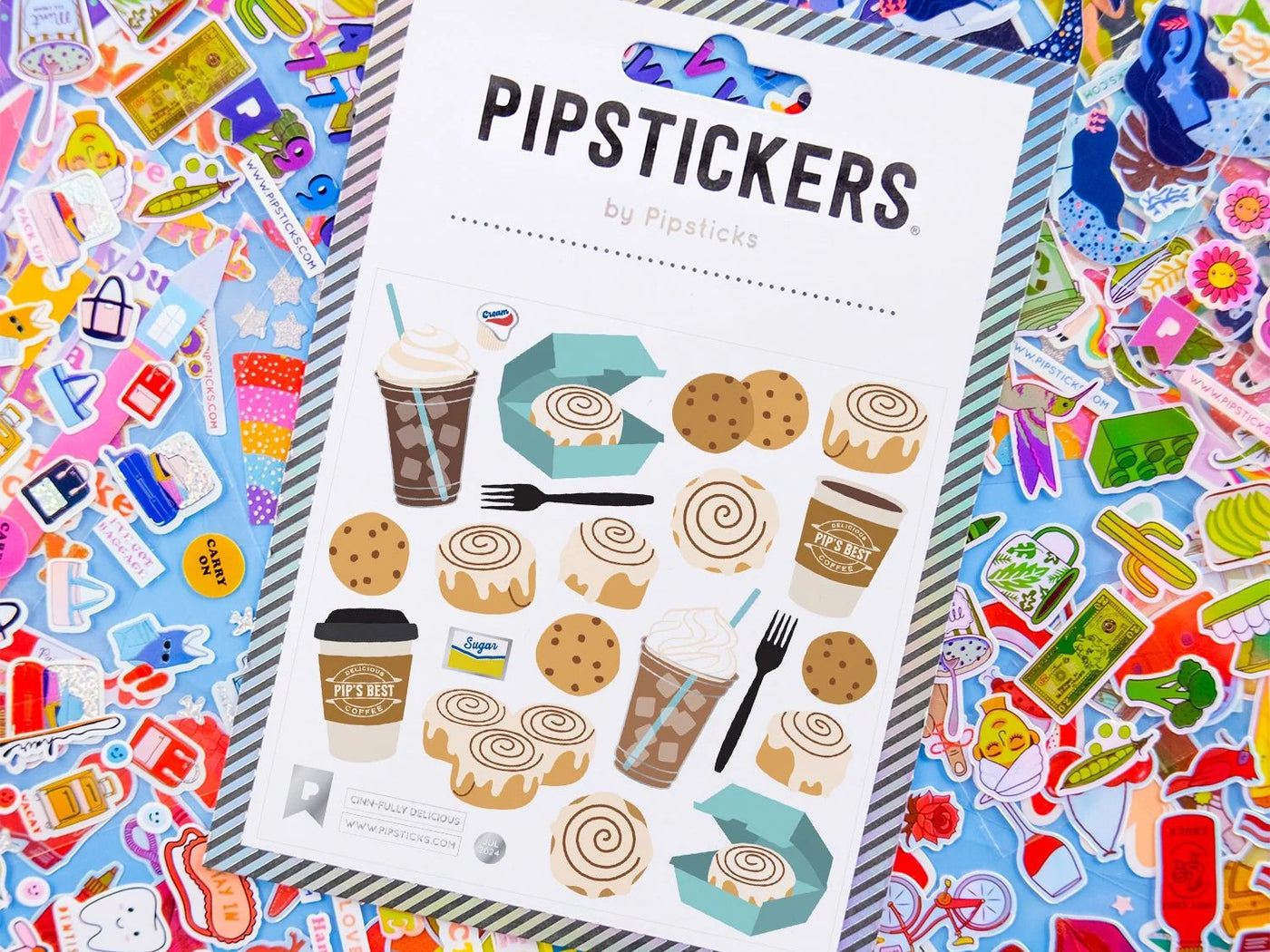achat Stickers Gourmandises cannelle (Cinn-Fully Delicious) - Pipsticks