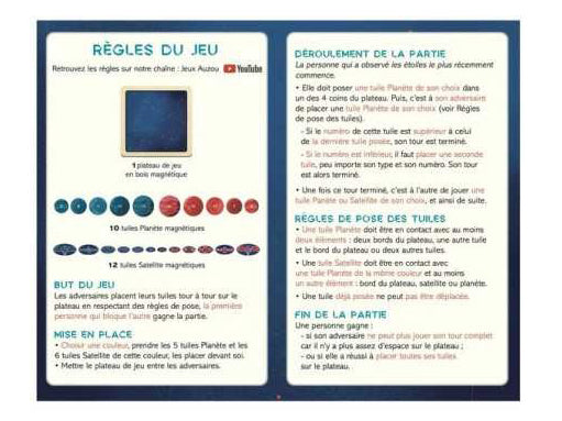 Grands jeux Big Bang Le duel cosmique - Auzou