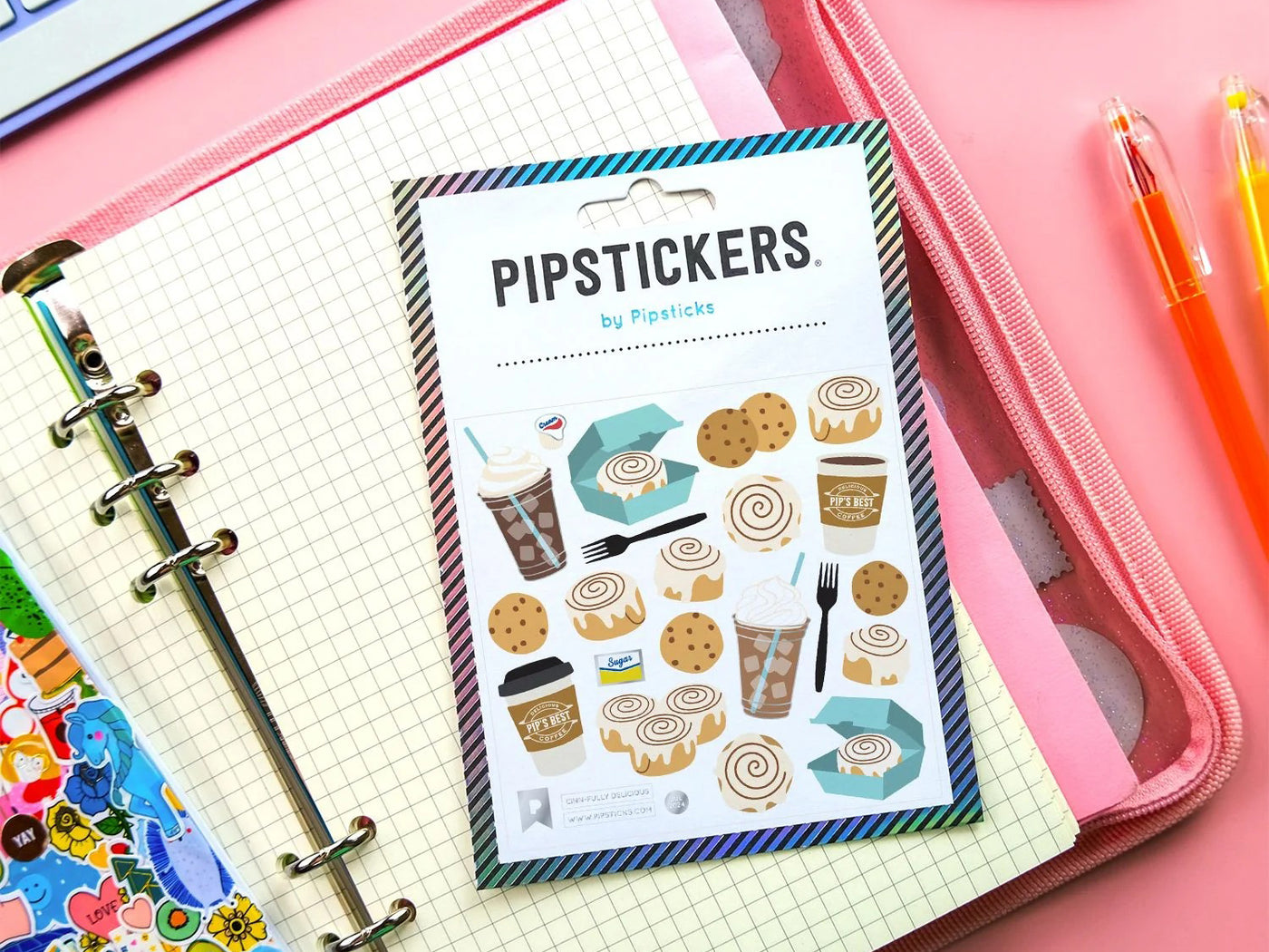 achat Stickers Gourmandises cannelle (Cinn-Fully Delicious) - Pipsticks