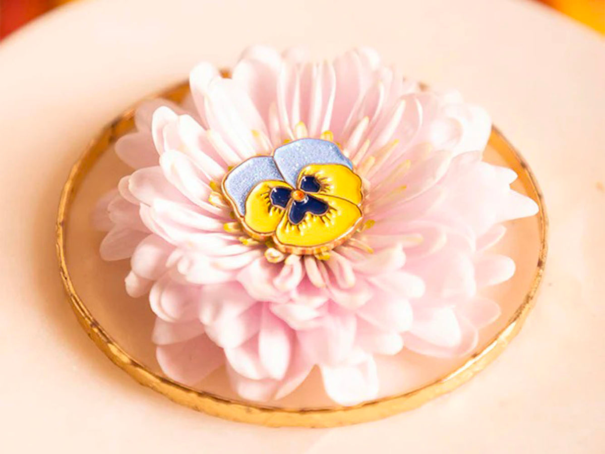 achat Pin's 3 fleurs Flowers - ATWS