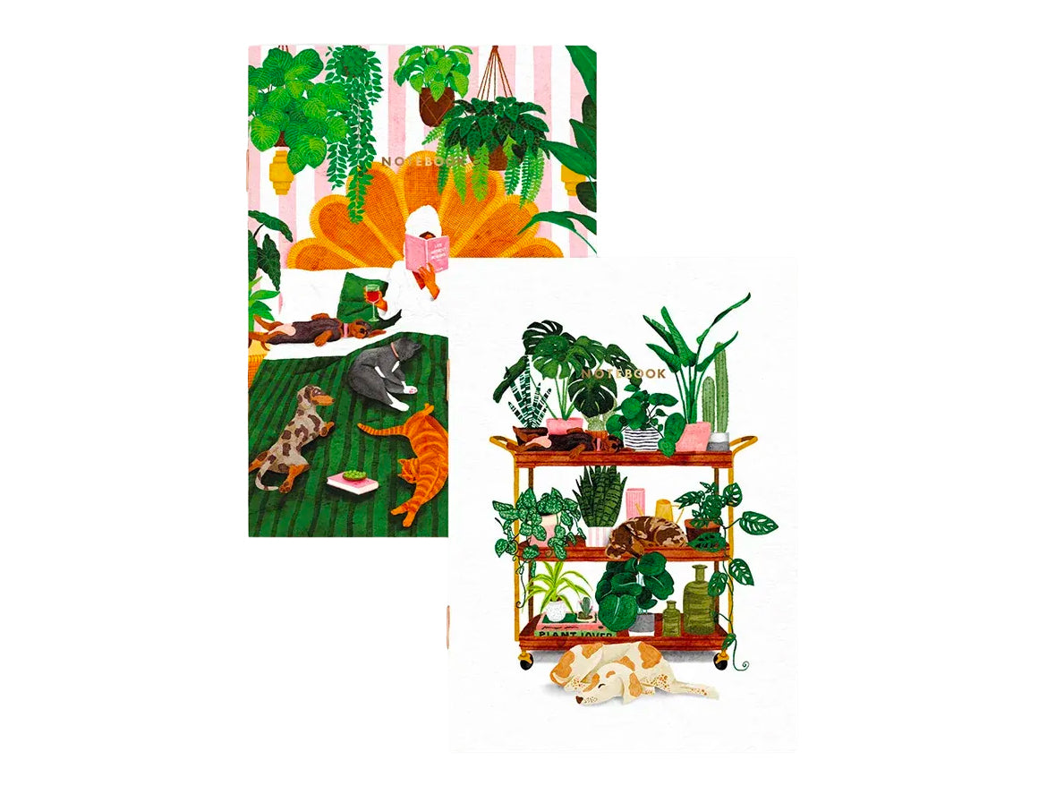 Achat Duo de carnets Life with Pets & Plants A6 - ATWS