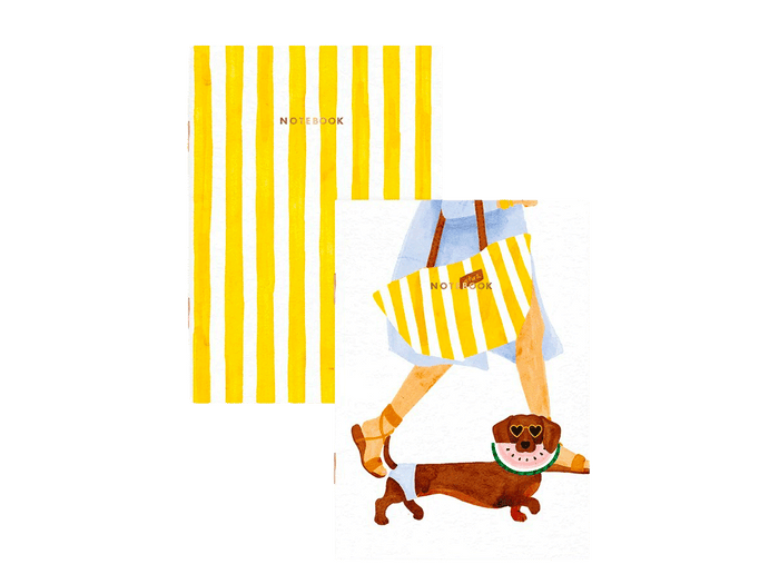 Achat Duo de Carnets A6 Summer Teckel - ATWS
