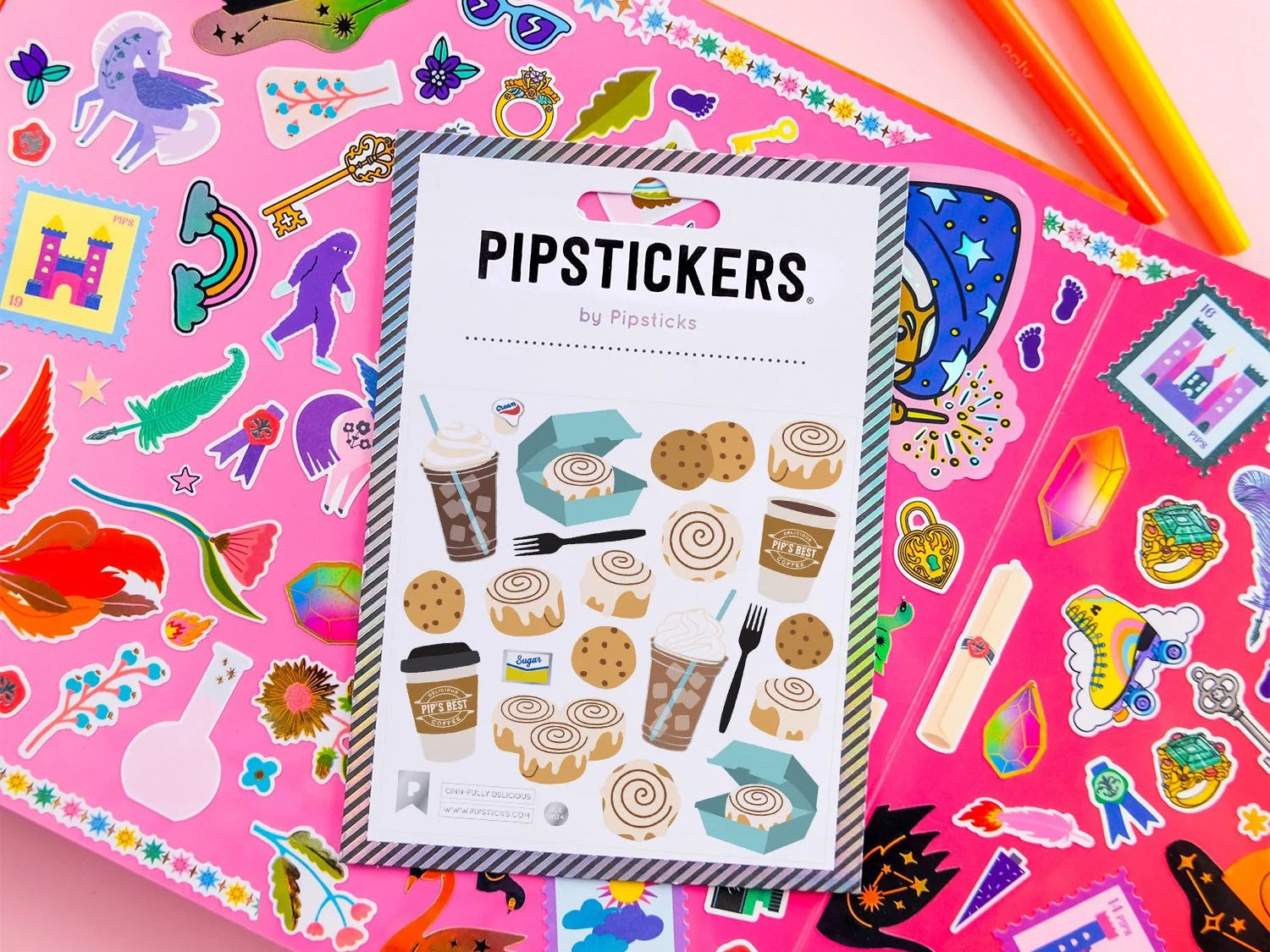 Stickers Gourmandises cannelle (Cinn-Fully Delicious) - Pipsticks