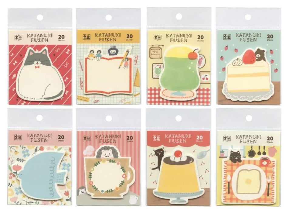 achat Notes adhésives japonaises - Lapin et ours - Watashi-Biyori