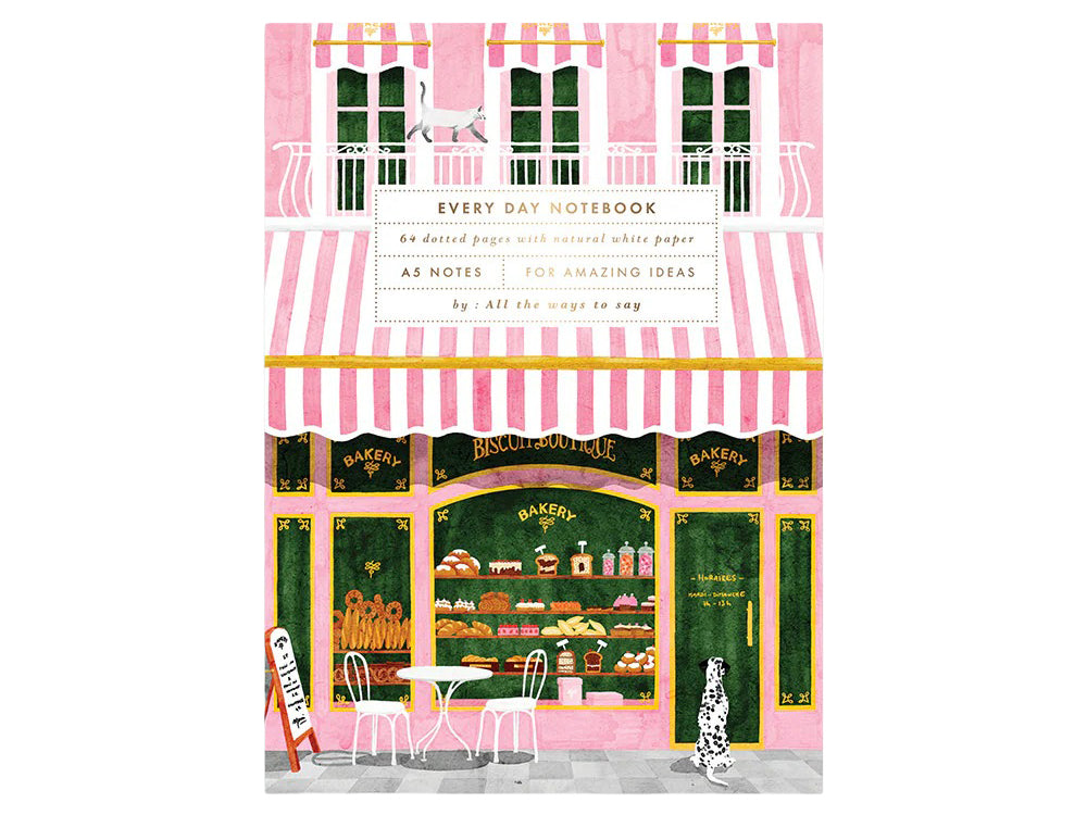 Achat Carnet A5 - Bakery - ATWS