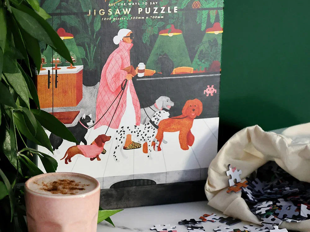 Puzzle 1000 pièces - Dog Sitter - ATWS