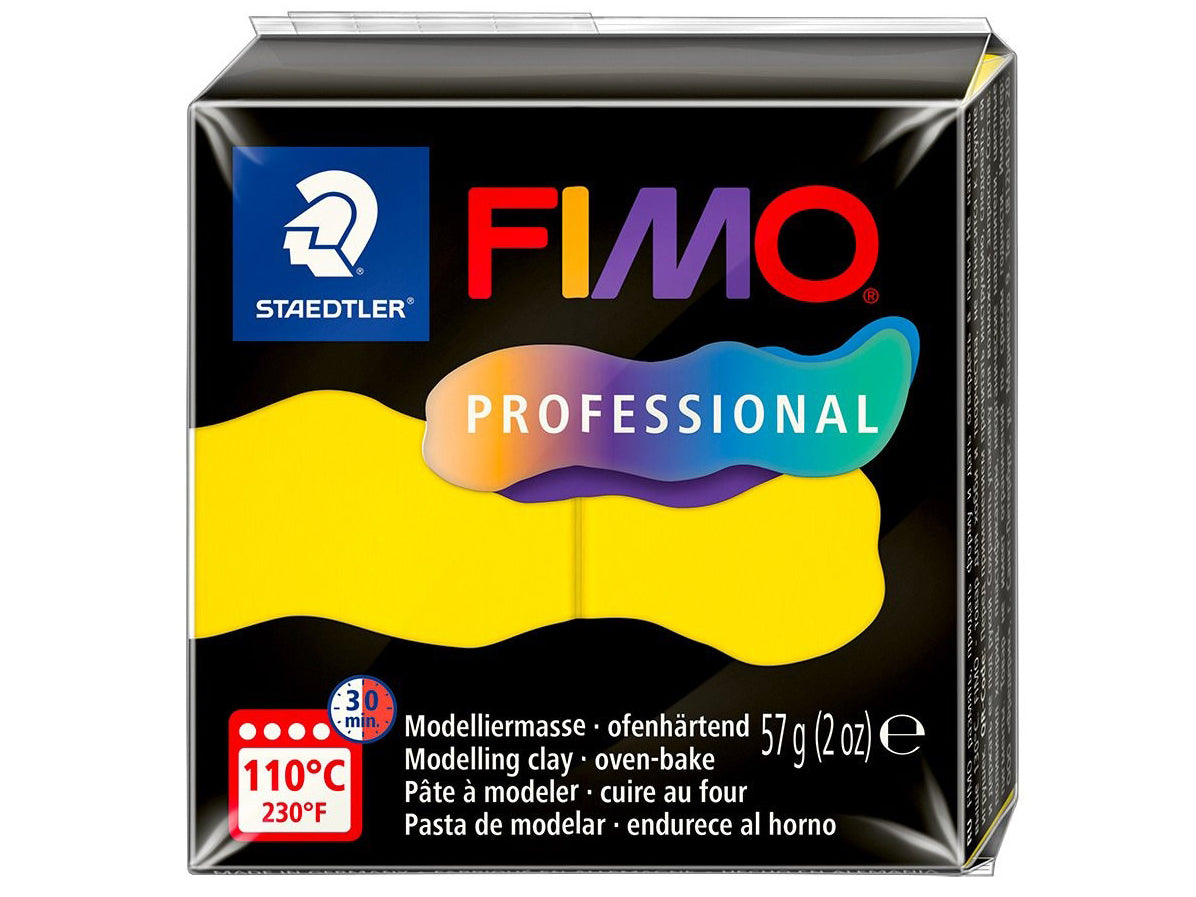 Achat Pâte Fimo Pro jaune pur 100