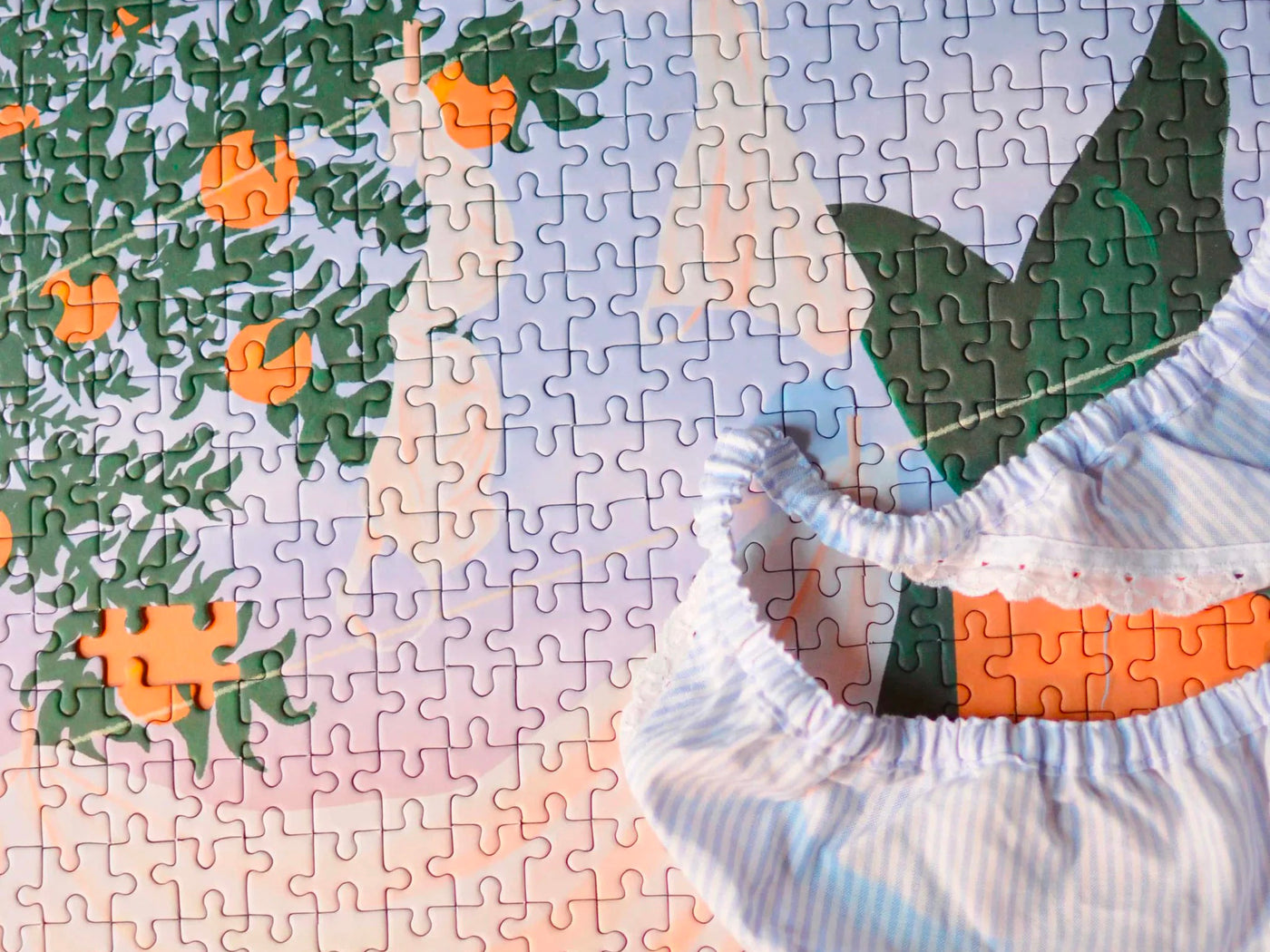 achat Puzzle La petite danse du linge - 500 pcs - Jour Férié