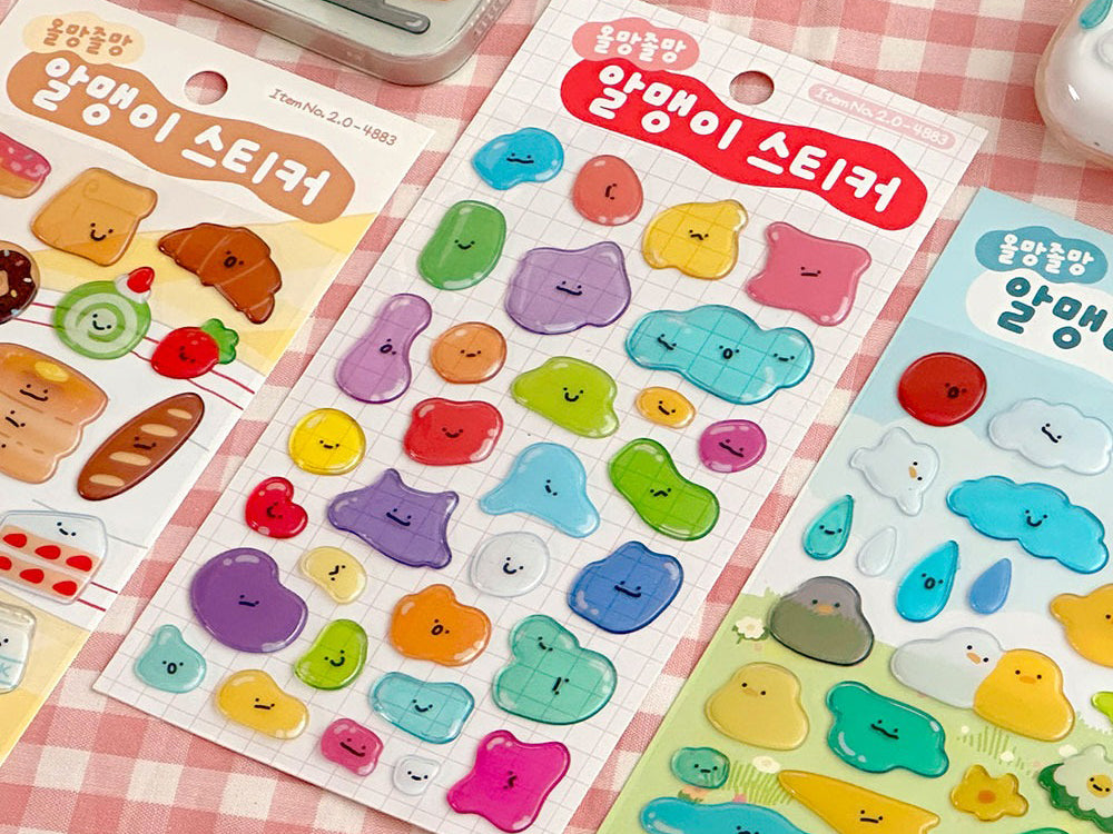 Achat Stickers vinyle épais - taches