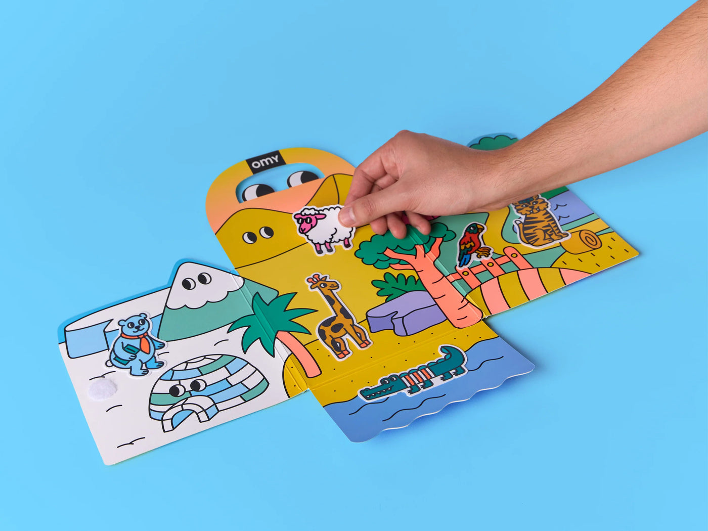 achat Kit de stickers Montessori - Animals - Omy